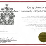 Certificate of Congratulations from Nathaniel Erskine-Smith, MP